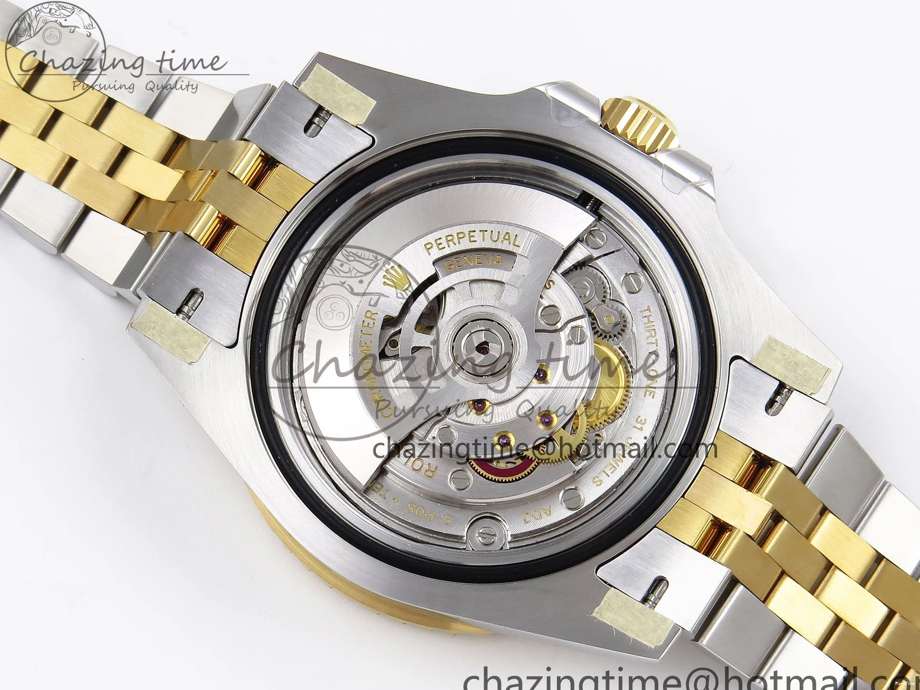 MiroTime 0309 SportInspired GMT-Master II 126713 GRNR ARF 1:1 Best Edition Black Dial on YG SS Jubilee Bracelet VR3285 CHS 1663